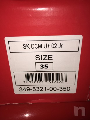 Pattini hockey Tg 35 come nuovi foto-4499