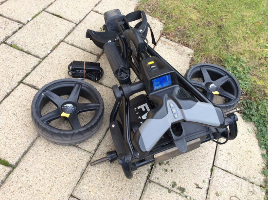 Carrello da golf, Powakaddy FW II, nuovo Lith. Batt. foto-52161