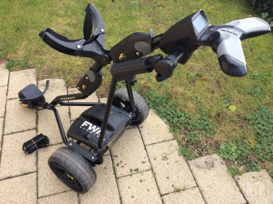Carrello da golf, Powakaddy FW II, nuovo Lith. Batt. foto-52160