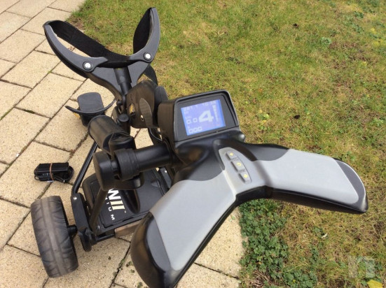 Carrello da golf, Powakaddy FW II, nuovo Lith. Batt. foto-26070