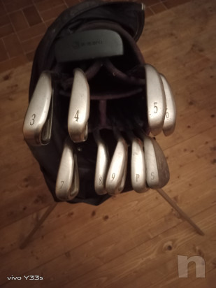 VENDO SET COMPLETO  MIZUNO DX IN ACCIAIO PUTTER E SACCA A SPALLA foto-52622