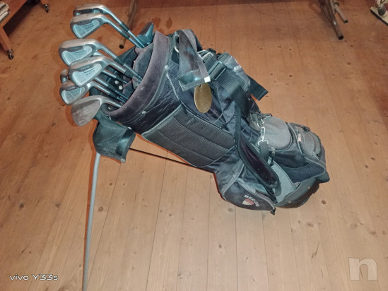 VENDO SET COMPLETO  MIZUNO DX IN ACCIAIO PUTTER E SACCA A SPALLA foto-52624