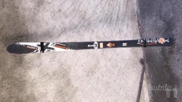 Sci alpinismo mouvement con attacchini e pelli foto-2635