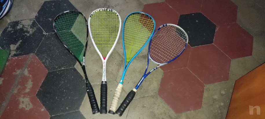 Vendo 4 racchette squash foto-26371
