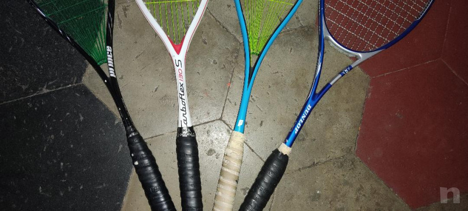 Vendo 4 racchette squash foto-52722