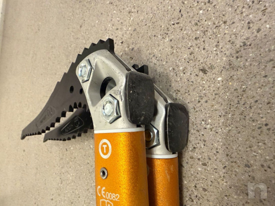 Piccozze Petzl Ergonomic - 2 pezzi - con lama Pure Dry foto-52863