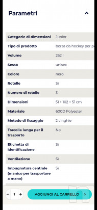 SACCA hockey portiere junior CCM  foto-52867