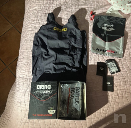 costume da competizione Arena Powerskin Carbon Flex VX Open Back da donna foto-26448