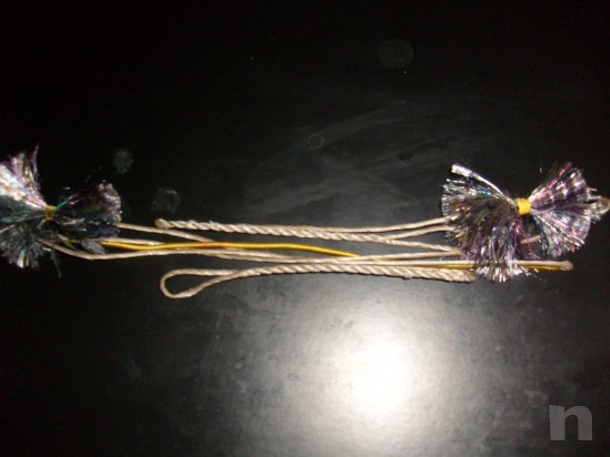 Corda flemish in Fast flight 16 fili 64"con silenziatori Lunghezza 1,53 m.  foto-2651