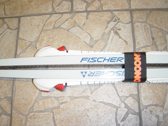  SCI  DA  FONDO FISCHER  ALTEZZA 1,50 +  SCARPE    N.40 / 41 foto-4605