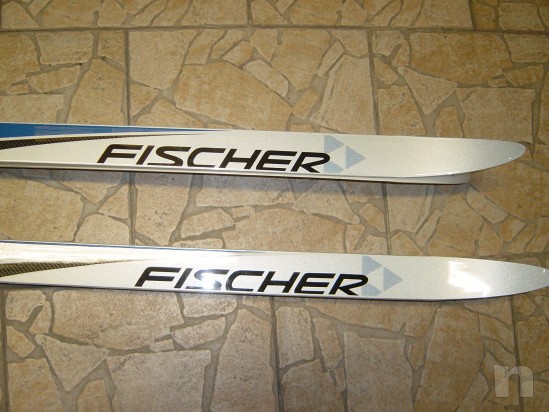  SCI  DA  FONDO FISCHER  ALTEZZA 1,50 +  SCARPE    N.40 / 41 foto-2668