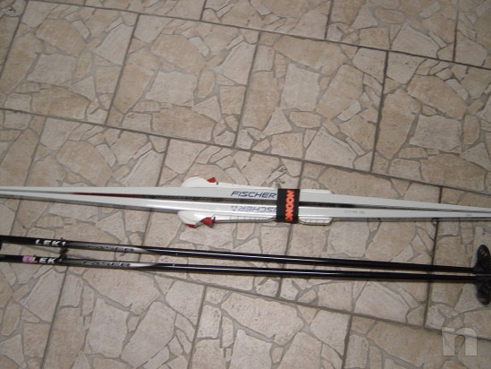 SCI  DA  FONDO FISCHER UN ANNO  DI  VITA  ALTEZZA 1,50 foto-4612