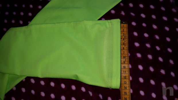 Manicotto xl verde fluo foto-4626