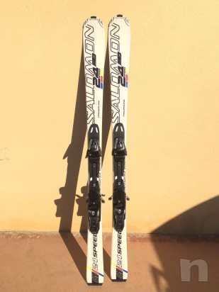 sci SALOMON speed24 powerline H140 Carvin  foto-2713