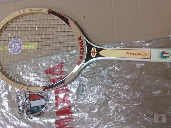 racchette in legno MAXIMA vintage annin 60/70/80 foto-4768