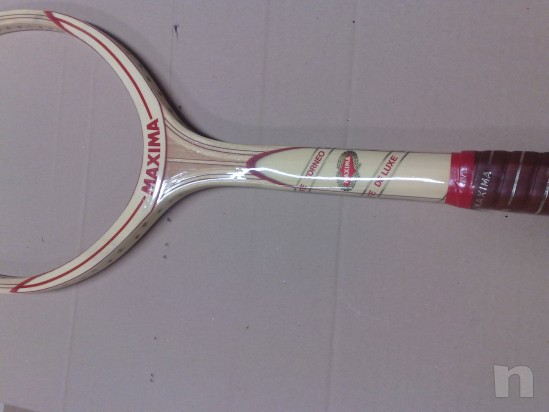 racchette in legno MAXIMA vintage annin 60/70/80 foto-4771