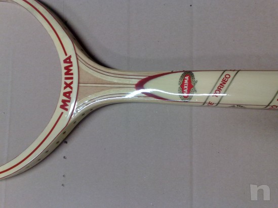 racchette in legno MAXIMA vintage annin 60/70/80 foto-4770