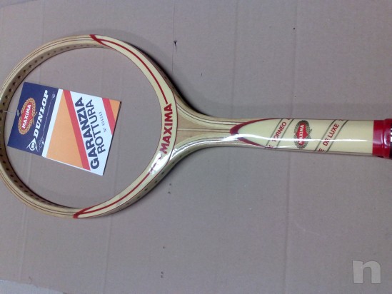 racchette in legno MAXIMA vintage annin 60/70/80 foto-2763