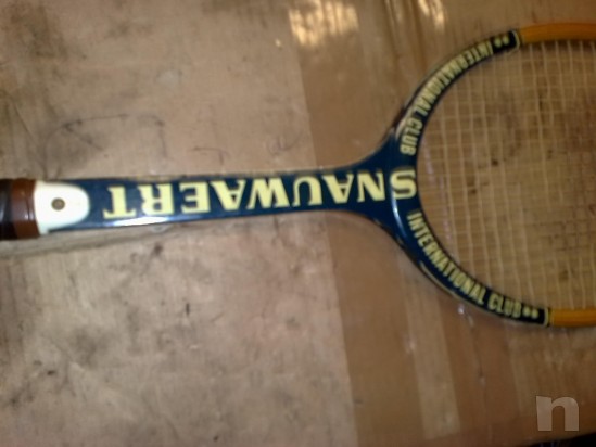racchette SNAUWEART in legno vintage  anni 60/70/80 foto-4775