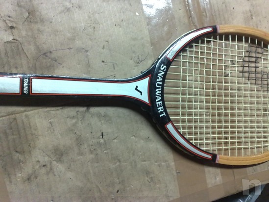 racchette SNAUWEART in legno vintage  anni 60/70/80 foto-4773