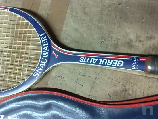 racchette SNAUWEART in legno vintage  anni 60/70/80 foto-4772