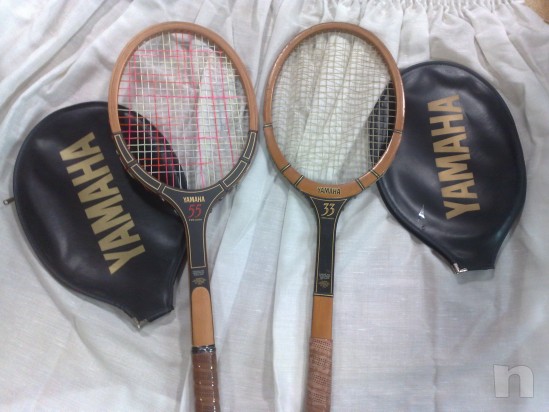 racchette in legno DUNLOP-WIP-YAMAHA- TAD vintage nuove e usate foto-4777