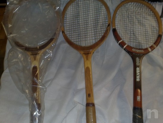 Racchette in legno DONNAY-SLAZENGER-TRIUMPH REGENT anni 60/70/80 foto-2769