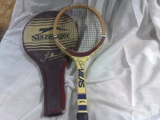 Racchette in legno DONNAY-SLAZENGER-TRIUMPH REGENT anni 60/70/80 foto-4786