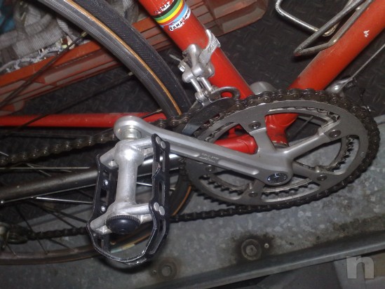 bici da corsa vintage anni 70 + telaio foto-4801