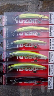 artificiali spigola Yo-zuri Crystal minnow 110 mm  foto-2920