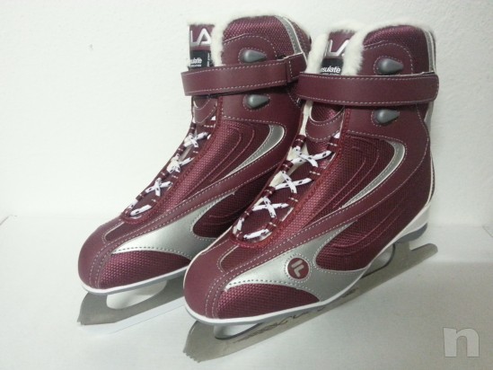PATTINI ghiaccio FILA CHRISSY (ROSSI) N.38 NUOVI foto-5100