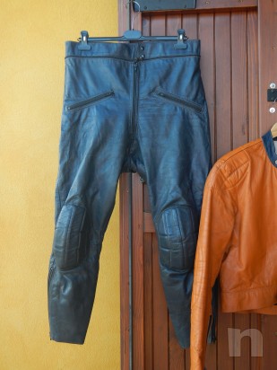 Tuta da Moto Gaman - in Pelle, divisibile, da Donna - Vintage (Tg. 44/46) foto-265
