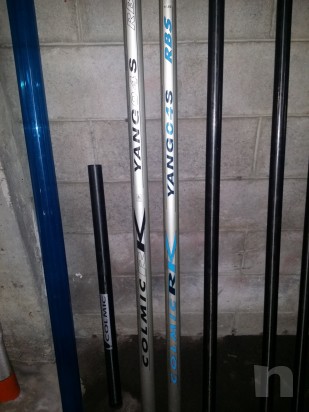 canna pesca Roubasienne Colmic RK 4S 11.5/13 mt con 3 punte foto-5188