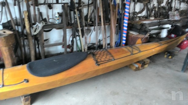 Kayak in legno foto-2983