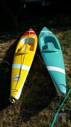 coppia canoe con pagaie foto-5508
