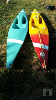 coppia canoe con pagaie foto-3148