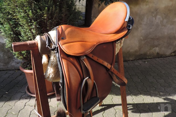 Sella equitazione Stubben modello Scout Misura 16 pollici  foto-3177