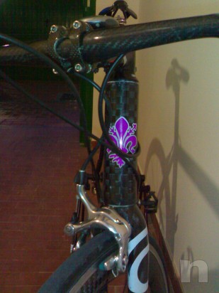 TELAIO ARTIGIANALE BICI CORSA IN CARBONIO - ciclismo-biciclette in vendita  a Firenze