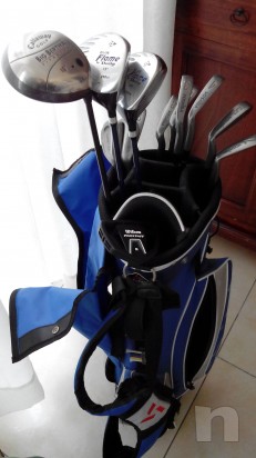 Set mazze da golf completo con carrello  foto-309