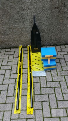 Set accessori canoa NUOVI (pagaia, manico, cuscino) anche singoli foto-5776