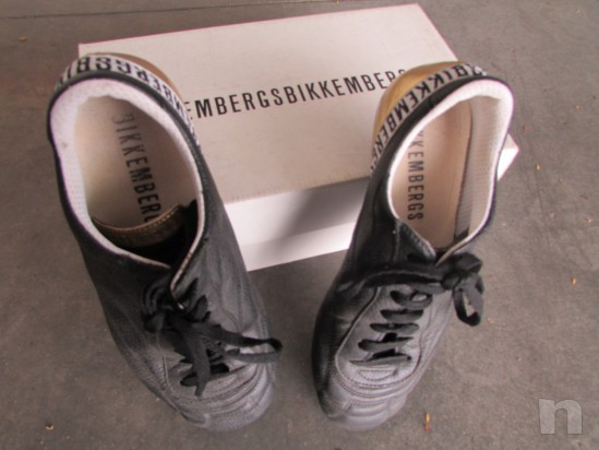 BIKKEMBERGS LOW SOCCER SCARPE CALCETTO N. 37 USATO PARI AL NUOVO  foto-5893