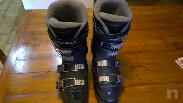 scarponi da Sci head tg.26-26,5 usati poco foto-3368