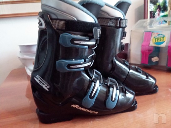 2 paia scarponi + set trasporto  sci foto-6047