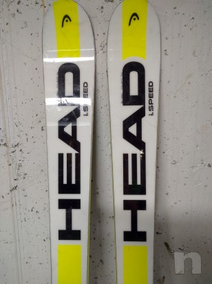 HEAD WORLDCUP REBELS I.SPEED 185 cm r19,4 con attacco Head freefelx 14  foto-6185