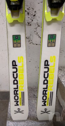 HEAD WORLDCUP REBELS I.SPEED 185 cm r19,4 con attacco Head freefelx 14  foto-6187