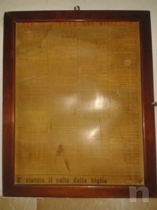 vendo biliardo degli anni '80 de agostini in buone condizioni. foto-6251