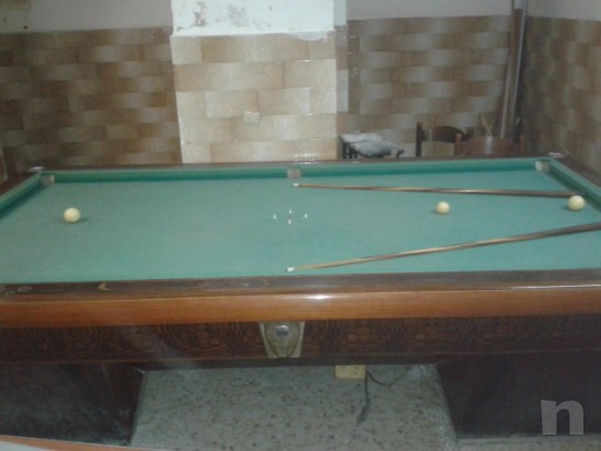 vendo biliardo degli anni '80 de agostini in buone condizioni. foto-6249