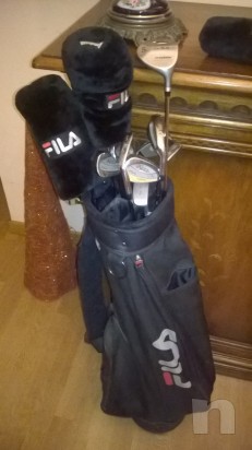 mazze da golf piu sacca tutto marca fila foto-3523