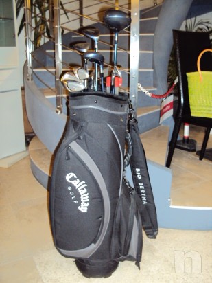 Sacca da golf con mazze foto-3529