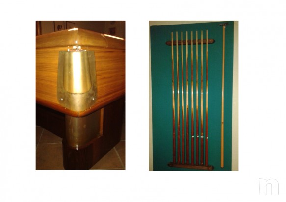 biliardo con accessori foto-6295